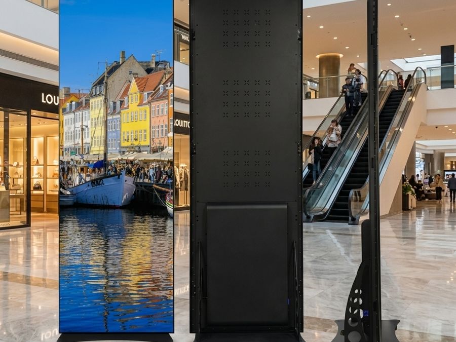 MOBİLED LED poster ve totem ekranlar — AVM