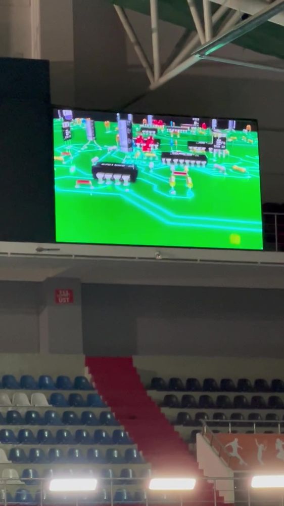 Spor salonu LED ekranı — İstanbul, 2024